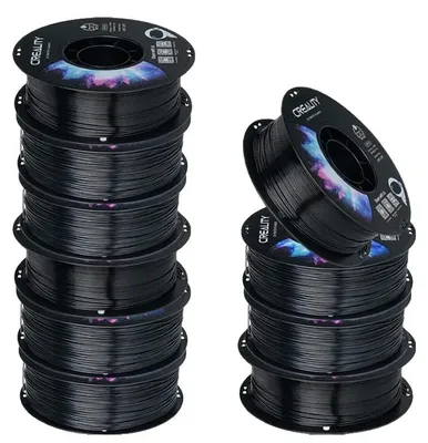 Image de Filament pour imprimante 3D, haute transparence, résistant et durable, PETG 10BK