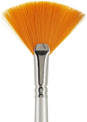 Produktbild von VBS Fächerpinsel Easy Brush Set 3 Stück 2 cm 3 cm 4 cm Malpinsel Künstlerpinsel