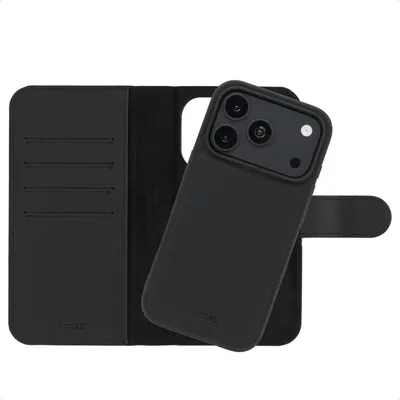 Image de Étagère Accezz Edge amovible pour Apple iPhone 18 Pro / 17 Pro avec aimant MagSafe - Noir, compatible avec Apple iPhone 17 Pro/Apple iPhone 18 Pro