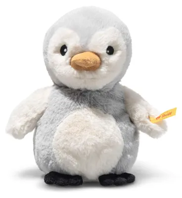 Produktbild von Steiff Kuscheltier Lio Pinguin Rassel 14 cm grau-weiß Plüsch
