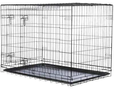 Produktbild von TRIXIE Hundebox Home - schwarz - 109 × 79 × 71 cm