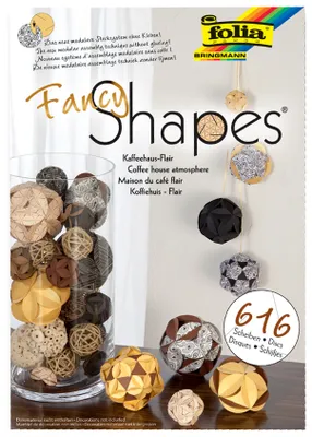 Produktbild von folia Fancy-Shapes-Set "Kaffeehaus-Flair"
