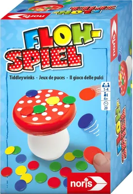 Obrázok produktu pre Hra "Vlooienspel", klasická hra na zručnosť, pre 1-4 hráčov