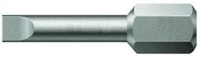 Produktbild von FORMAT BIT 1/4' DIN3127 C 6,3 6,5x1,2x25mm, Länge:25 mm, Klingenstärke:0,5 mm, Klingenbreite:4,0 mm