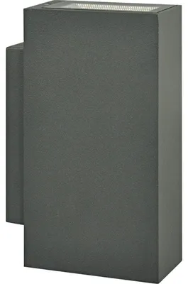 Immagine prodotto di Applique da esterno a LED ORLEAN, color grafite, 5 W, bianco neutro, 430 lm, alluminio, dimensioni: 13 x 3,5 x 8,1 cm, IP54, Polux