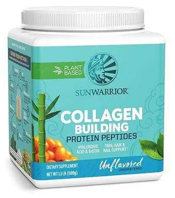 Produktbild von Sunwarrior Collagen Building Protein Peptides (500g) Natural - Eiweiße - Veganes Eiweiß