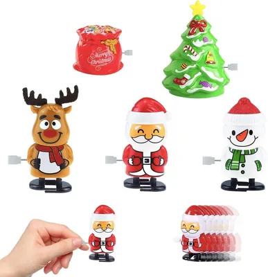 Obrázok produktu pre Naťahovacia Hračka Vianoce Adventný Kalendár Hračky pre Deti 5 Kusov