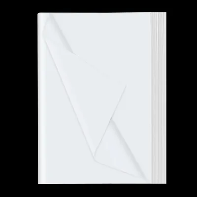 Image de Papier de soie blanc, 80 feuilles, 50 x 35 cm, , pour l'emballage de cadeaux