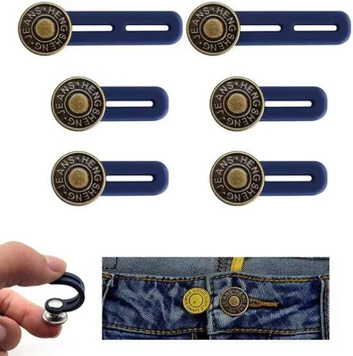 Image de Ceinture réglable, 6 boutons, jeans, jupes, pantalons, vêtements de grossesse