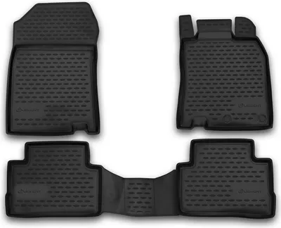 Produktbild von ELEMENT Gummi-Fußmatten 3D für NISSAN Qashqai, 2014->, 4 tlg.