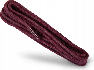 Produktbild von Dünne haltbare gewachste runde Schnürsenkel Kaps - 75 cm - Kastanienbraun