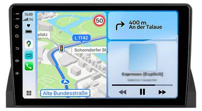 Obrázok produktu pre 6+128GB Carplay autorádio pre Mercedes W204 od 2007 Android Navi Bluetooth GPS 4G LTE DAB+