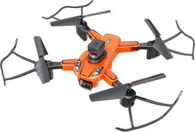 Produktbild von Fernbedienung Drohne 4k Luftaufnahme Dual Lens Vierseitige Hindernisvermeidung Klappflugzeug Orange