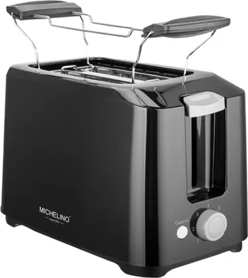 Produktbild von 2-Schlitz-Toaster 2-Scheiben "COOL TOUCH" Toastautomat Brötchenaufsatz