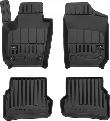 Obrázok produktu pre Gumové rohože a koberčeky Škoda Fabia 3 2014-2022 3D žľab
