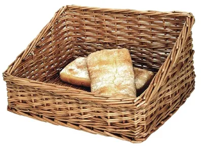 Productafbeelding van Solidchoice - Natuurlijk Wicker Broodmand voor Opslag en Presentatie