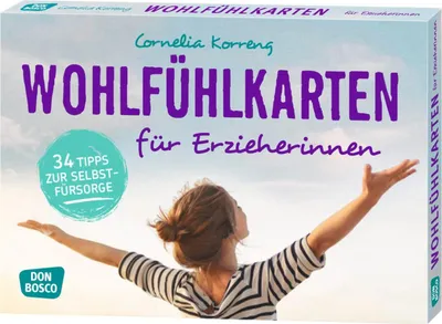 Produktbild von Wohlfühlkarten für Erzieherinnen