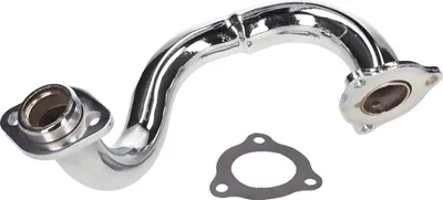 Produktbild von Auspuffkrümmer 101_Octane chrom offen für Aprilia SX 50, RX 50, Derbi Senda
