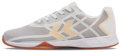 Produktbild von Hummel Root Elite Indoor Hallenschuhe Sportschuhe weiß/orange 225029-9143, Schuhgröße:46.5 EU