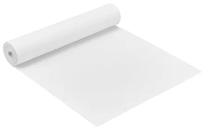 EVA-Schaumplatte weiß, 3 m x 30 cm, 0,8 mm, für Basteln & Cosplay