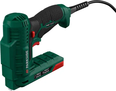 Produktbild von PARKSIDE® Hobby-Elektrotacker PHET 15 C2 inkl. Klammern&Nägel Tacker