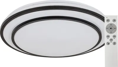 Obrázok produktu pre Rabalux Čierne stropné LED svietidlo Lupita 490mm 40W CCT s DO 2130