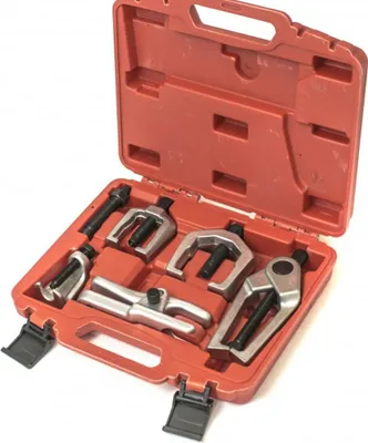 Immagine prodotto di Set estrattore giunti sferici bracci di controllo per impieghi gravosi, fuso a snodo, kit attrezzi per la rimozione delle estremità del tirante