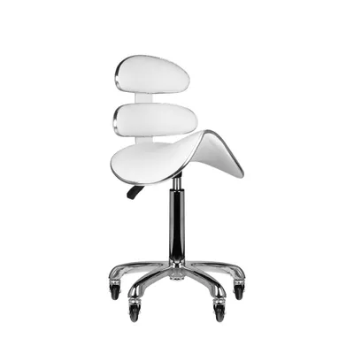 Productafbeelding van Roll Speed cosmetische kruk AM-880, wit