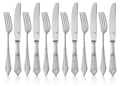 Produktbild von WMF Fächer Dessertbesteck-Set, 12-teilig, Cromargan protect® 122202