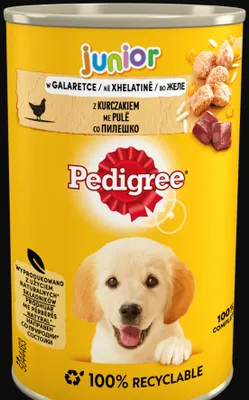 Produktbild von Pedigree 5900951015946, Junior, Huhn, 400 g