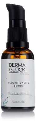 Produktbild von DermaGlück 3X Feuchtigkeitsserum - Collagen Booster mit Hyaluronsäure Urea und Allantoin