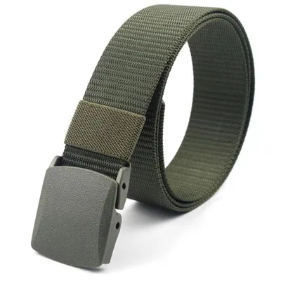 Produktbild von Nylon Canvas Guertel Gruen