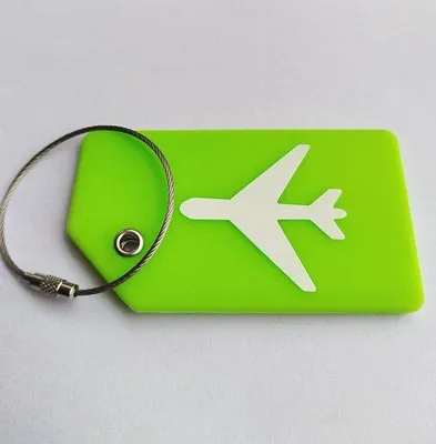 Produktbild von Set mit 4 Gepäckgurten – Verstellbare Gepäckgurte und Gepäckanhänger für Reiseaccessoires