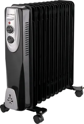 Produktbild von Gutfels Ölradiator HR 32011 sw | 11 Rippen | 2500 Watt | 3 Heizstufen | schwarz