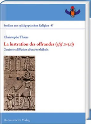 Image de La lustration des offrandes(sfsf 3w(.t))