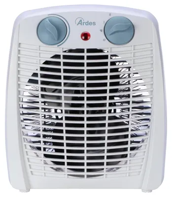 Produktbild von Ardes AR4F16, Elektrischer Raumheizlüfter, Drinnen, Flur, Grau, Weiß, 2000 W, Mechanisch