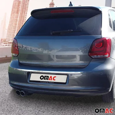 Immagine prodotto di Modanatura bagagliaio modanatura posteriore per VW Polo hatchback 2009-2017 acciaio inox cromato
