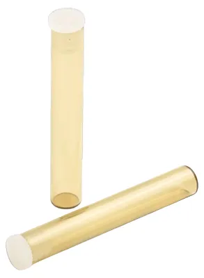 Produktbild von Globuligläser Flachbodengläser 52,5mm x ø 8mm Klarglas und Braunglas, 880 Stck., Braunglas (UV-Schutz)