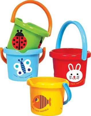Obrázok produktu pre Vedierko na piesok Ø 14 cm, rôzne, 1 kus