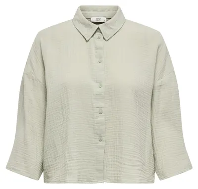 Produktbild von JDY Legere Crepe Bluse Weite Ärmel 3/4 Hemdkragen  Größe: XS