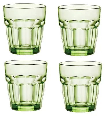 Produktbild von Trinkglas Cocktailglas Whiskyglas ROCK BAR LOUNGE 270ml Grün BORMIOLI ROCCO
