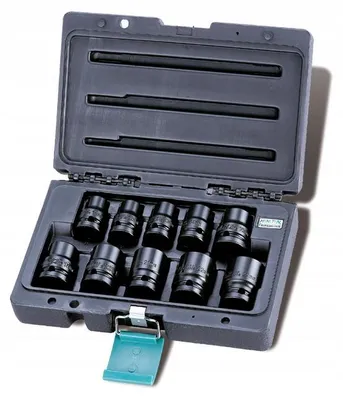 Produktbild von HONITON H4001 Schlagstecknüsse 1/2 Zoll kurz 10-teilig