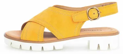 Produktbild von Gabor Casual Sandaletten in Übergrößen Gelb 64.671.13 große Damenschuhe