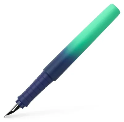 Produktbild von Faber-Castell Füller Poly Pen M Buzzing Blue