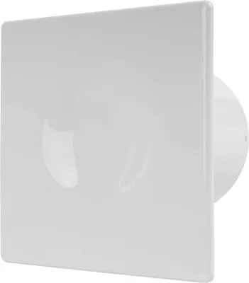 Immagine prodotto di Ventilatore da bagno a doppia funzione (parete e soffitto) da 100 mm, silenzioso ed efficiente, adatto a diversi ambienti e applicazioni