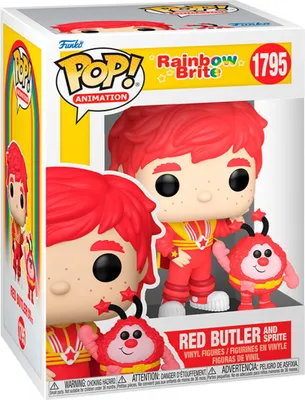 Image de Funko Pop Rainbow Brite - Figurki Red Butler i Sprite, Winylowa Figurine