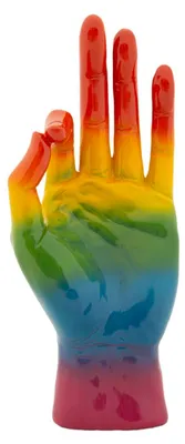 Immagine prodotto di Mauro Ferretti Mano Rainbow Ok, 16x10,5x36 cm