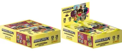 Produktbild von Panini Minecraft Chall TCs Fat Pack Box (10er)