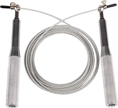 Produktbild von CrossGym Fitness-Springseil Silber 1er-Pack
