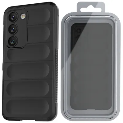 Produktbild von Magic Shield Hülle Für Samsung Galaxy S23+ Flexible Gepanzerte Hülle Schwarz